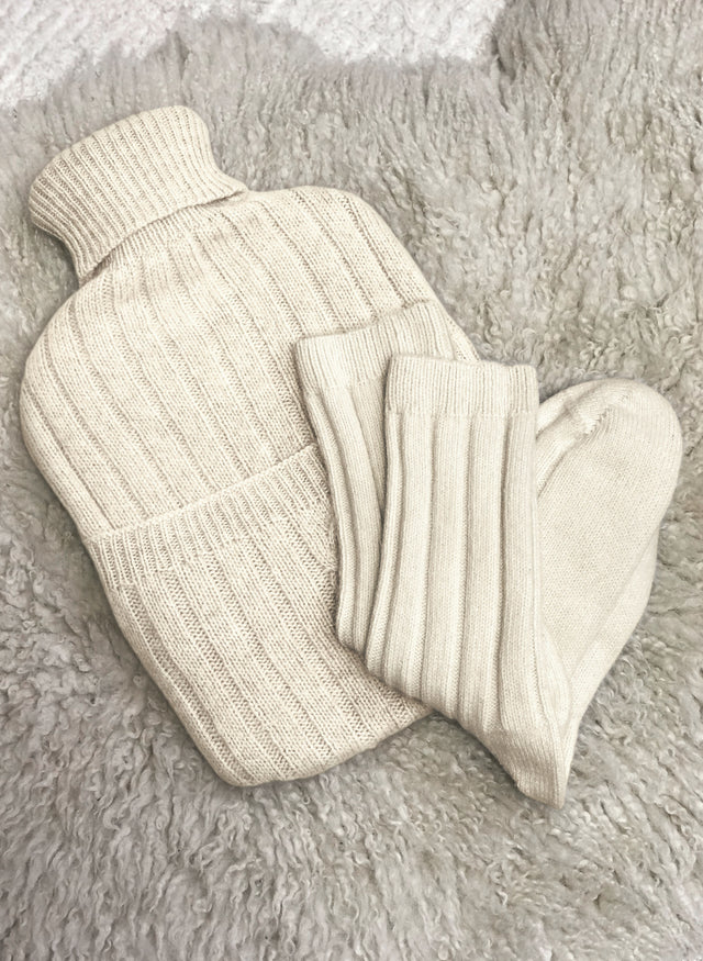 Eco Cashmere Hot Water Bottle Cover