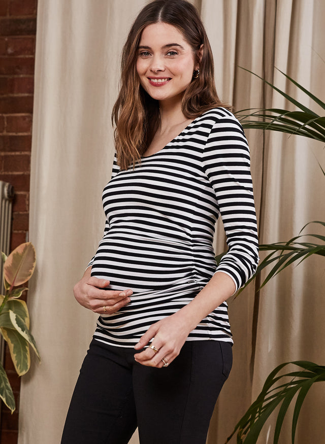 The Maternity Scoop Top with LENZING™ ECOVERO™