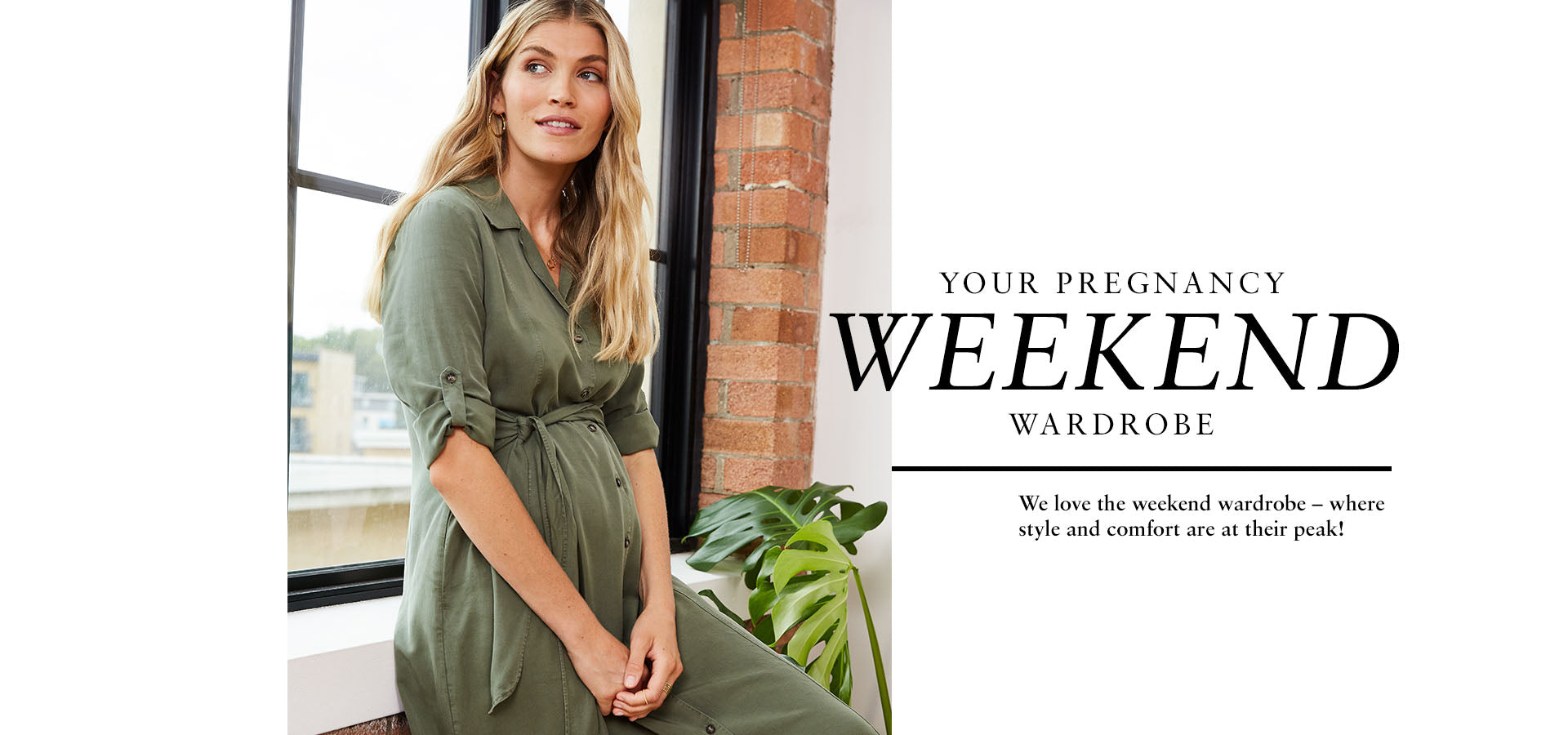 Your Pregnancy Weekend Wardrobe