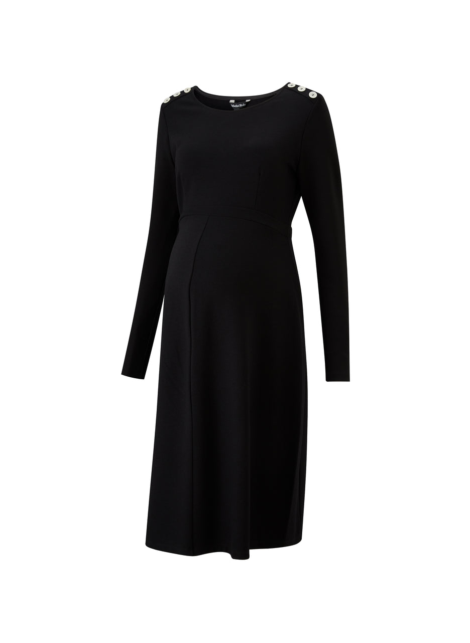 Paige Maternity Button Dress