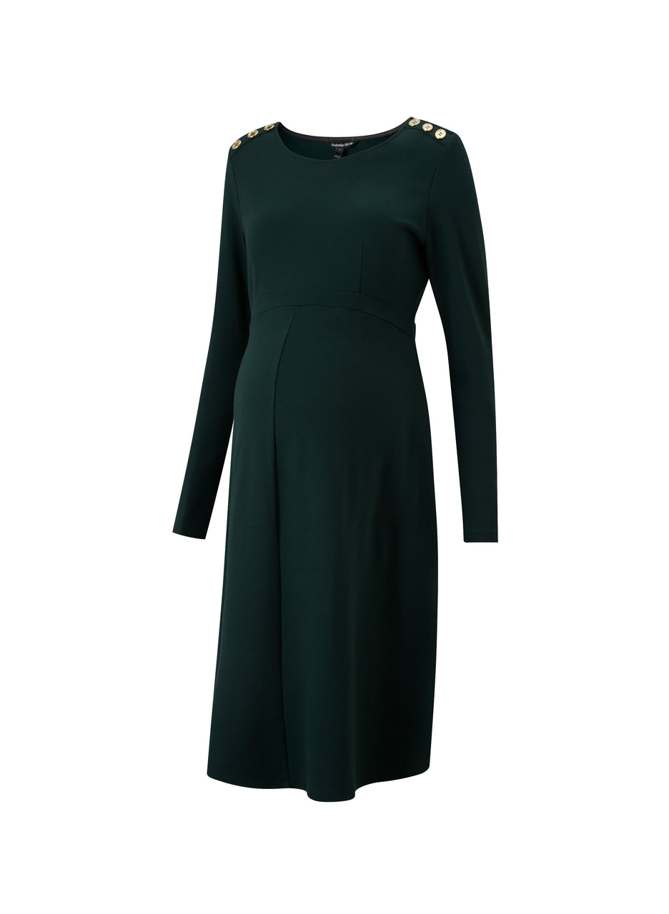 Paige Maternity Button Dress