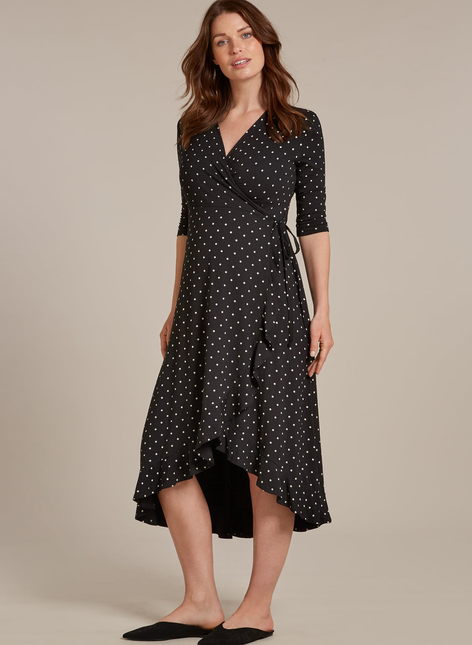 Issie Maternity Ruffle Dress