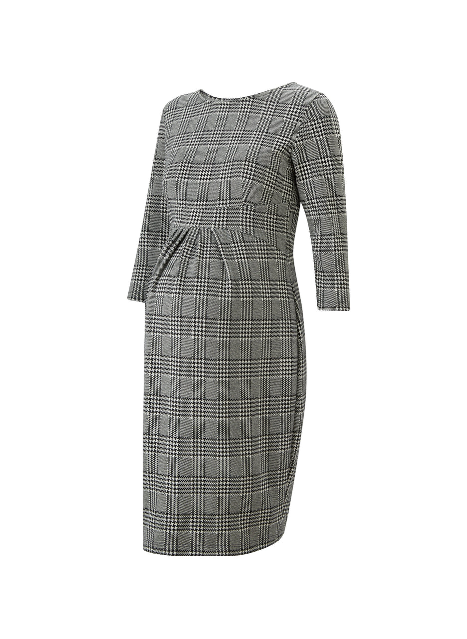 Francis Maternity Pleat Dress