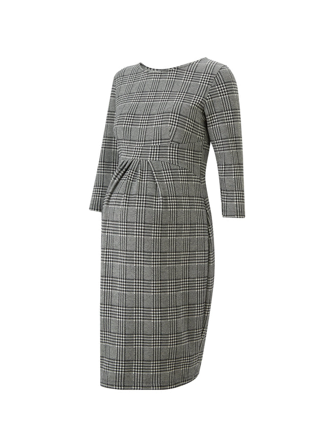 Francis Maternity Pleat Dress