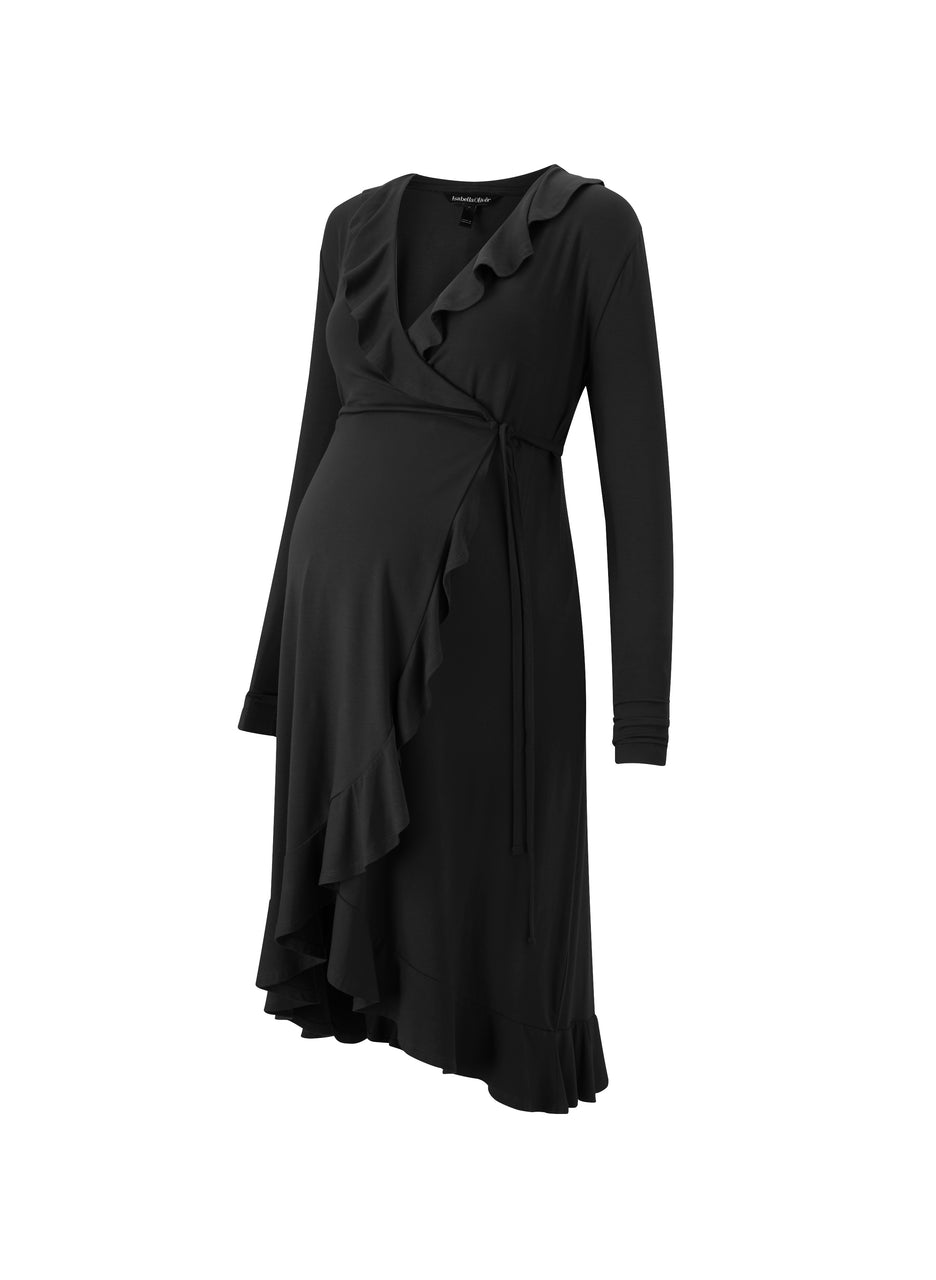 Aurelia Maternity Wrap Dress