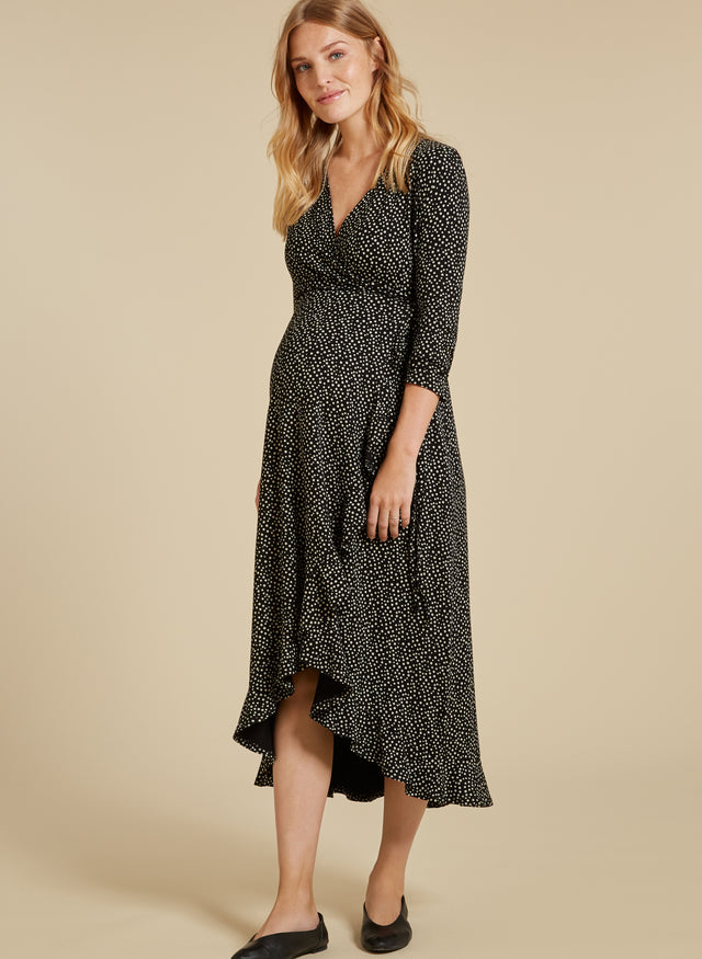 Danni Ruffle Maternity Dress
