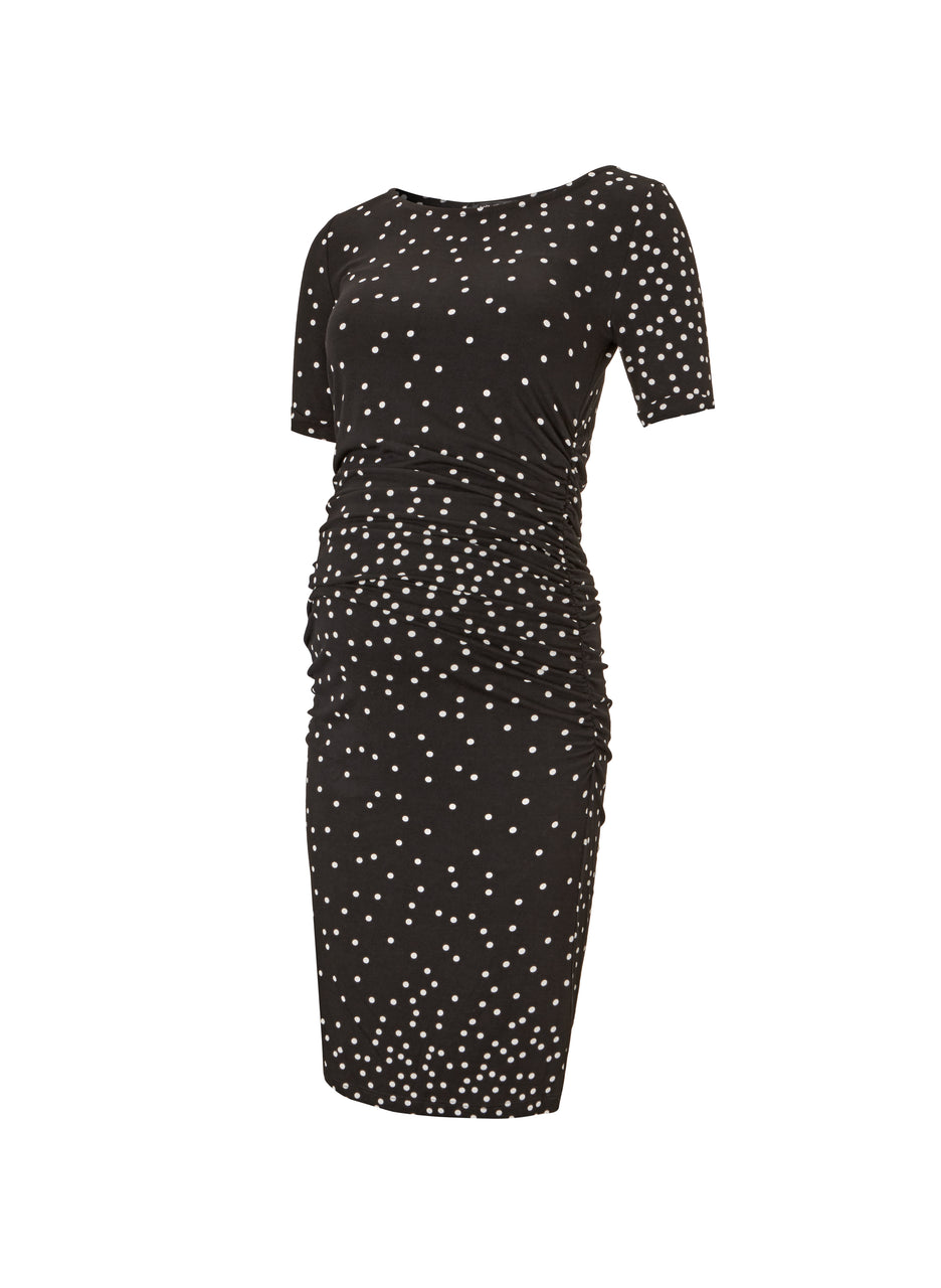 Adalie Maternity Ruched Dress