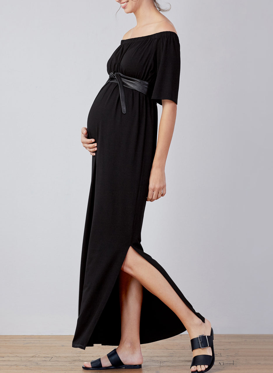 Kari Maternity Maxi Dress