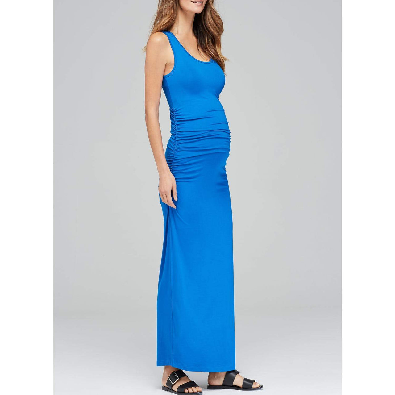 Lisle Maternity Maxi Dress