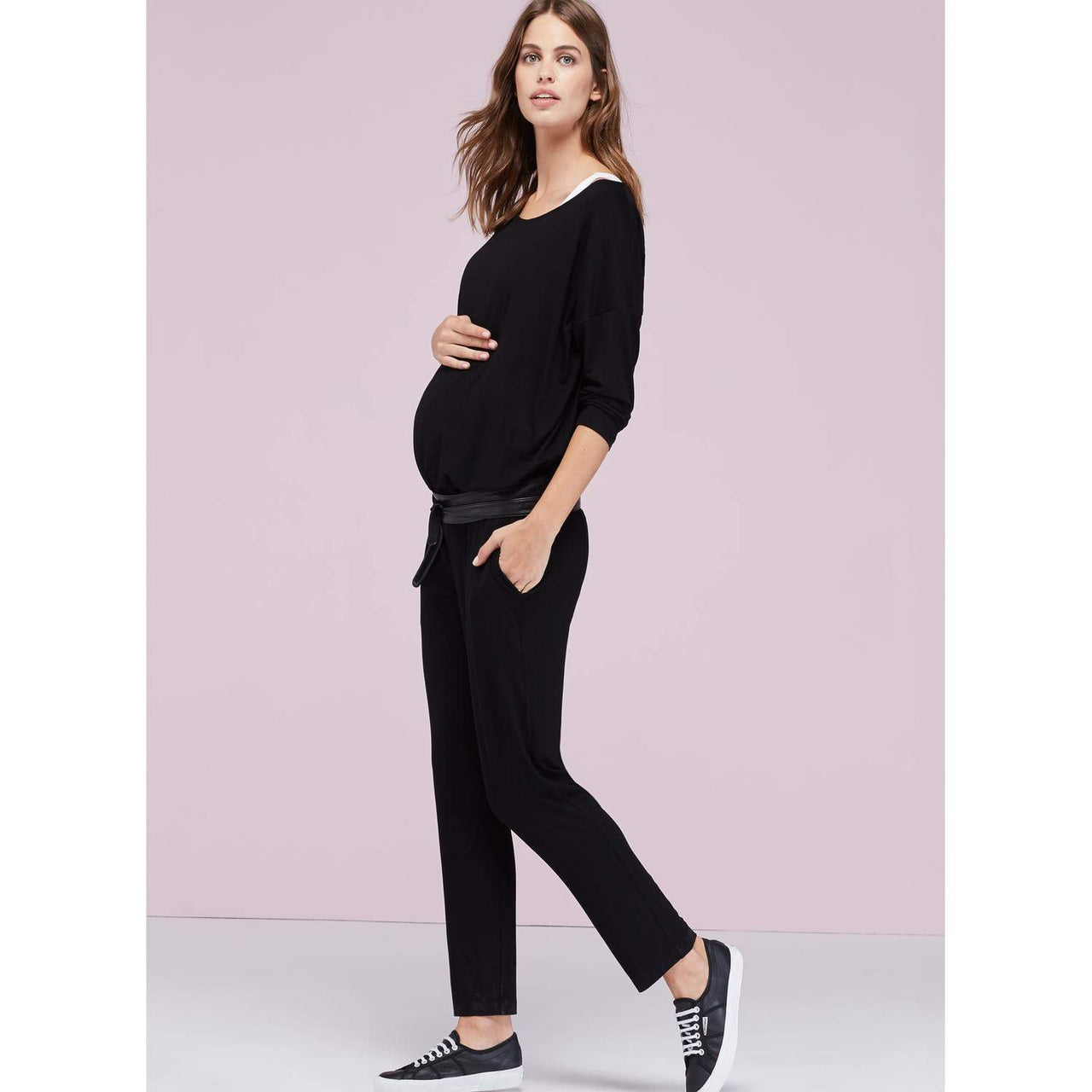 Chloe Maternity Jumpsuit
