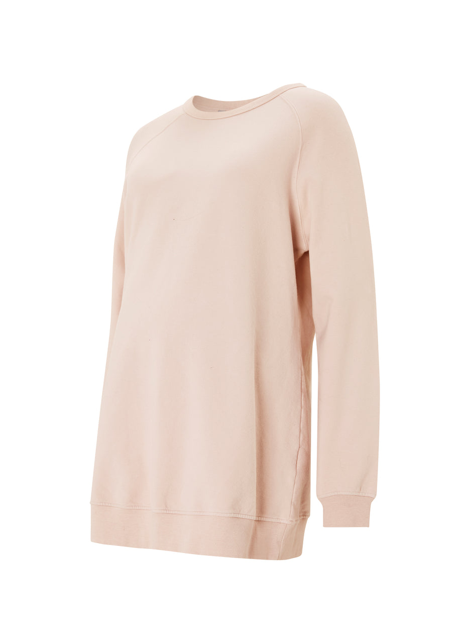 Holly Organic Cotton Maternity Sweatshirt