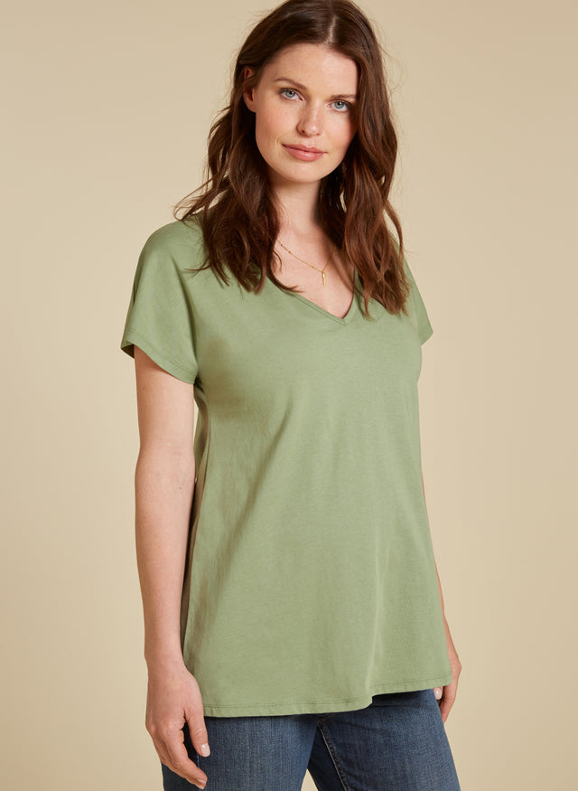 Marcia Maternity Cotton Top