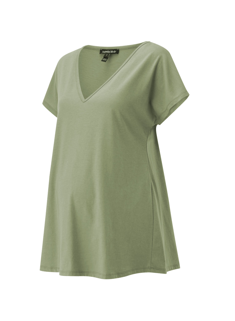 Marcia Maternity Cotton Top