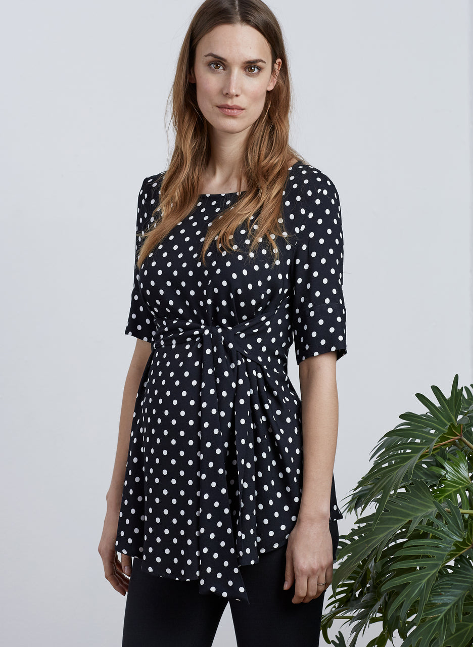 Elisha Maternity Tie Top