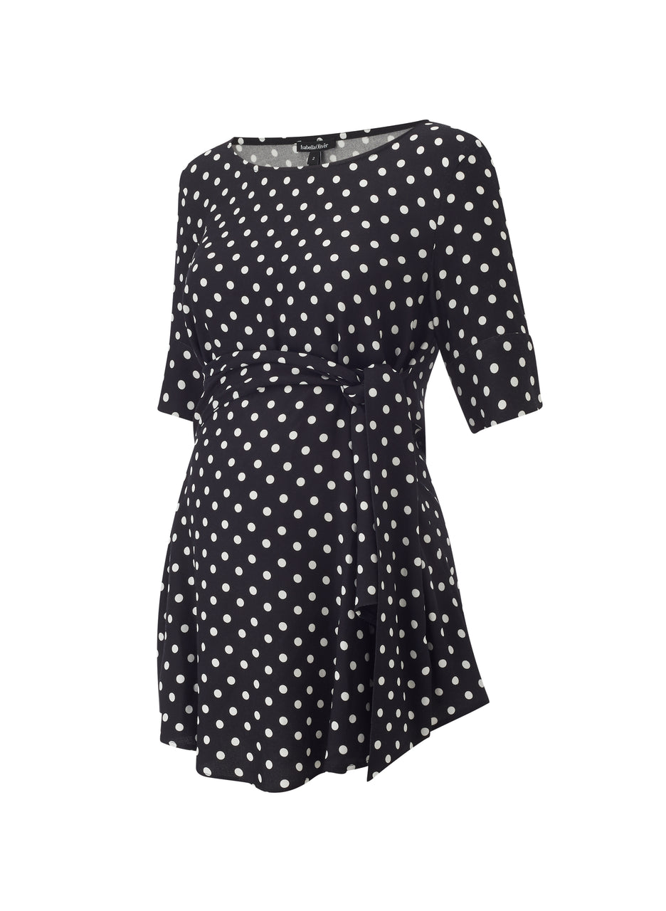 Elisha Maternity Tie Top