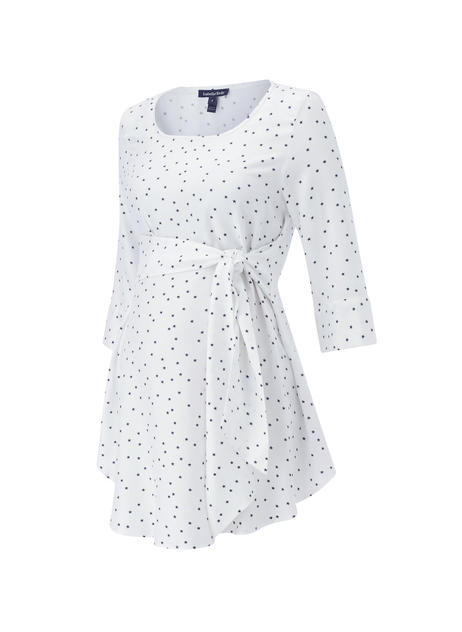 Selina Maternity Tie Top