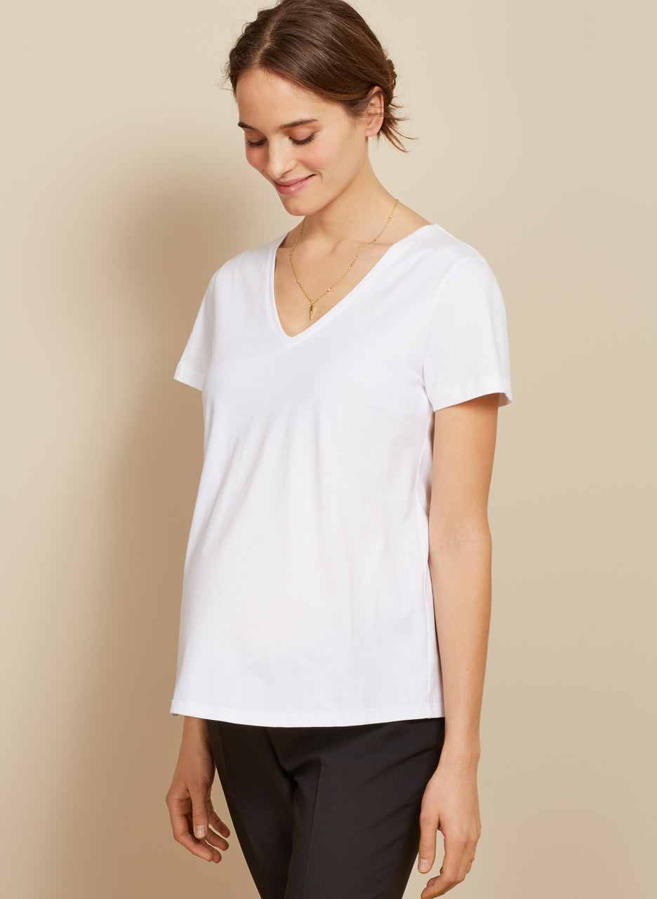 The Maternity V Neck Tee