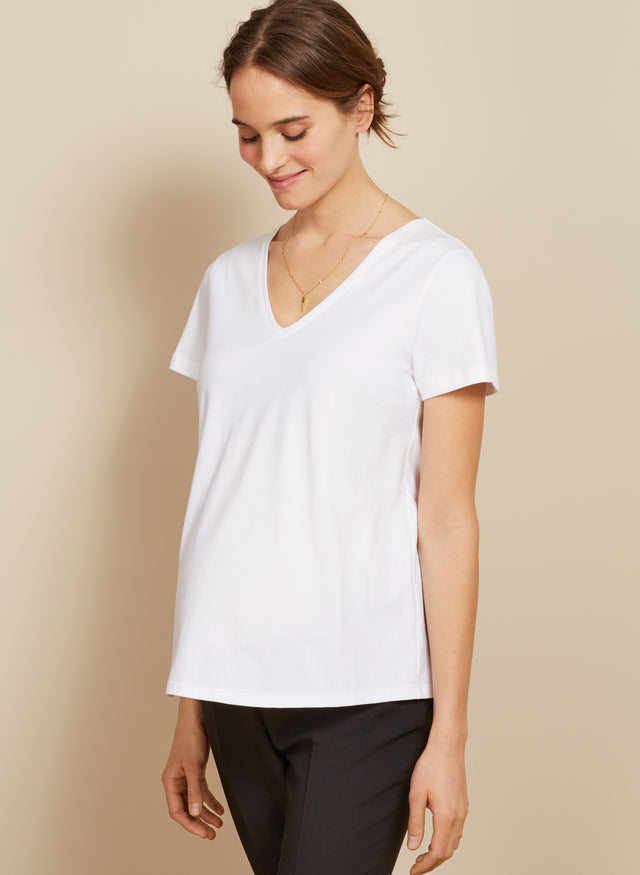 The Maternity V Neck Tee