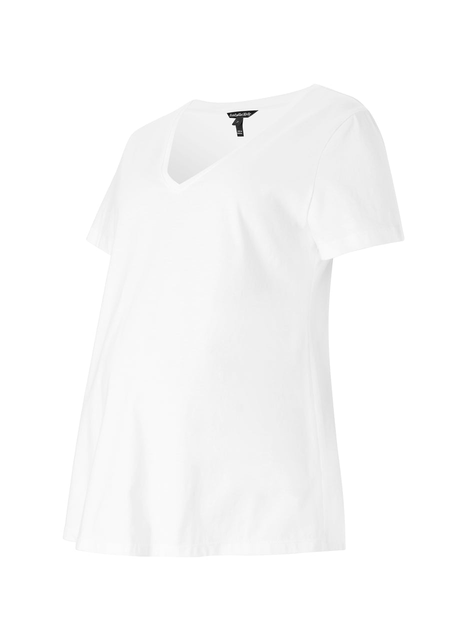The Maternity V Neck Tee