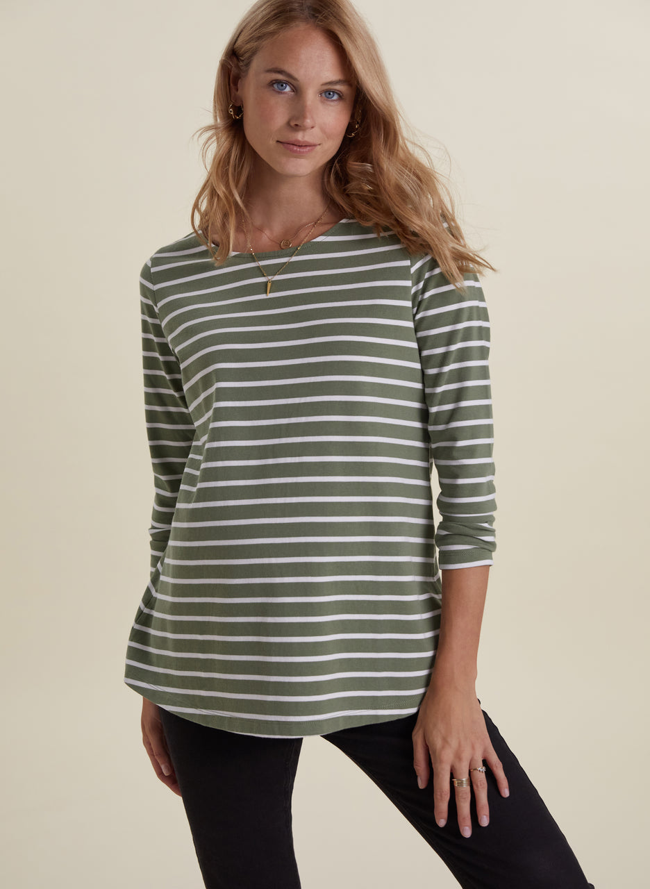 Arden Organic Cotton Maternity Top