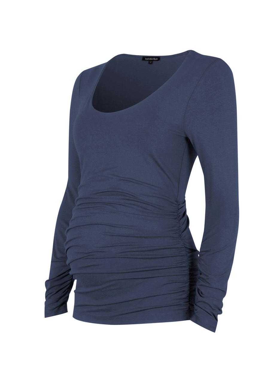 The Essentials Maternity Scoop Top