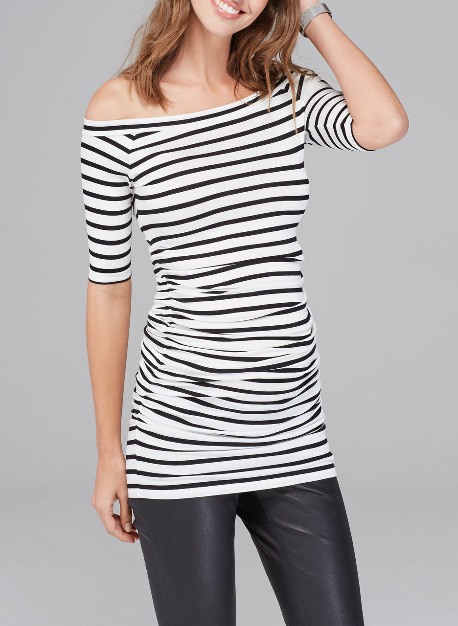 Nia Maternity Off the Shoulder Top