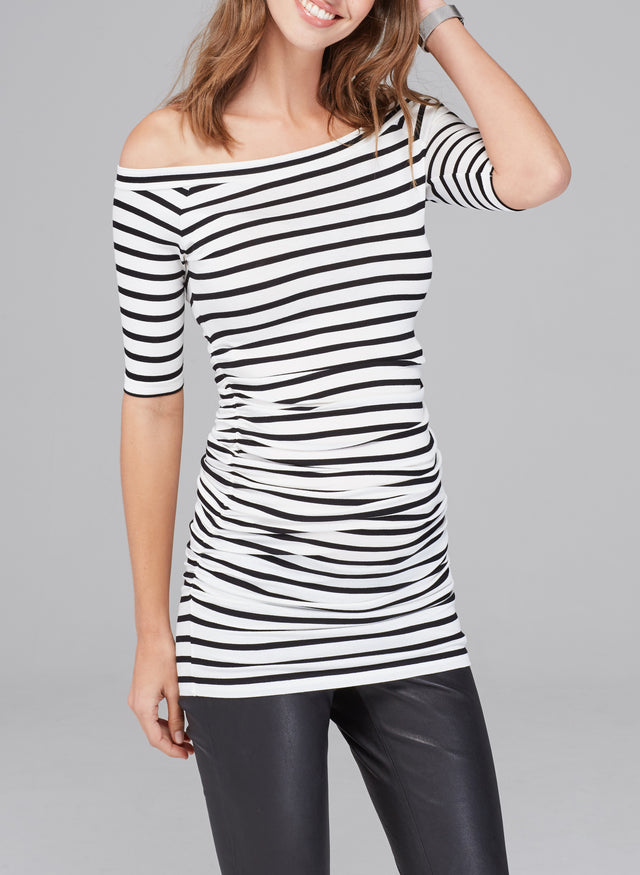 Nia Maternity Off the Shoulder Top