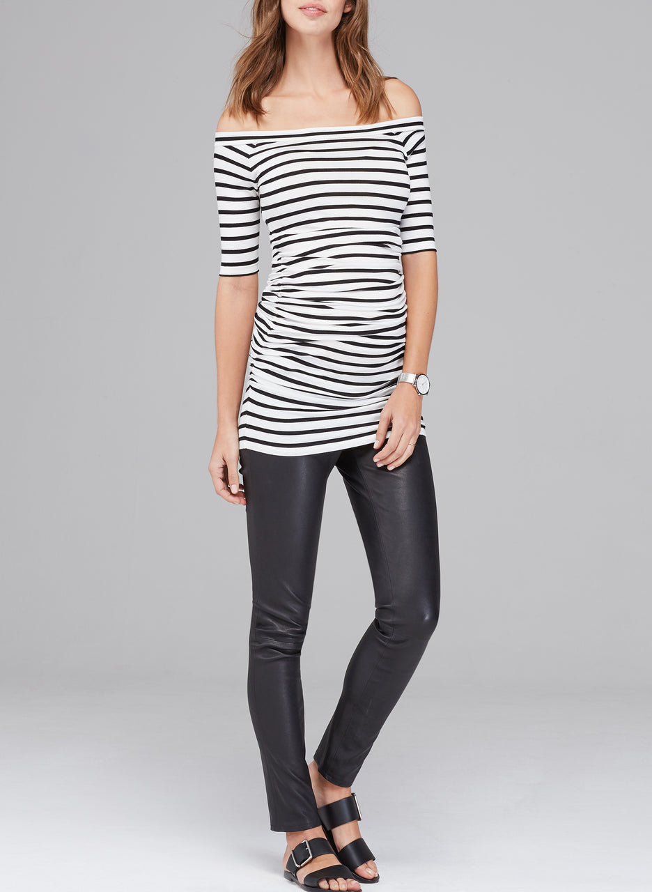 Nia Maternity Off the Shoulder Top