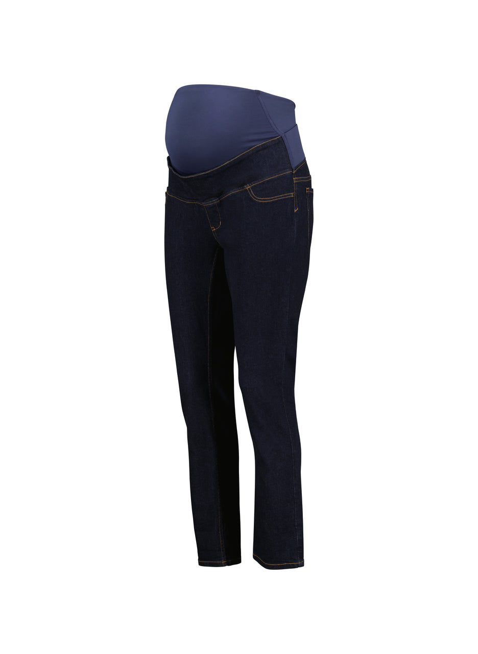 Over the Bump Organic Cotton Maternity Boyfriend Jeans