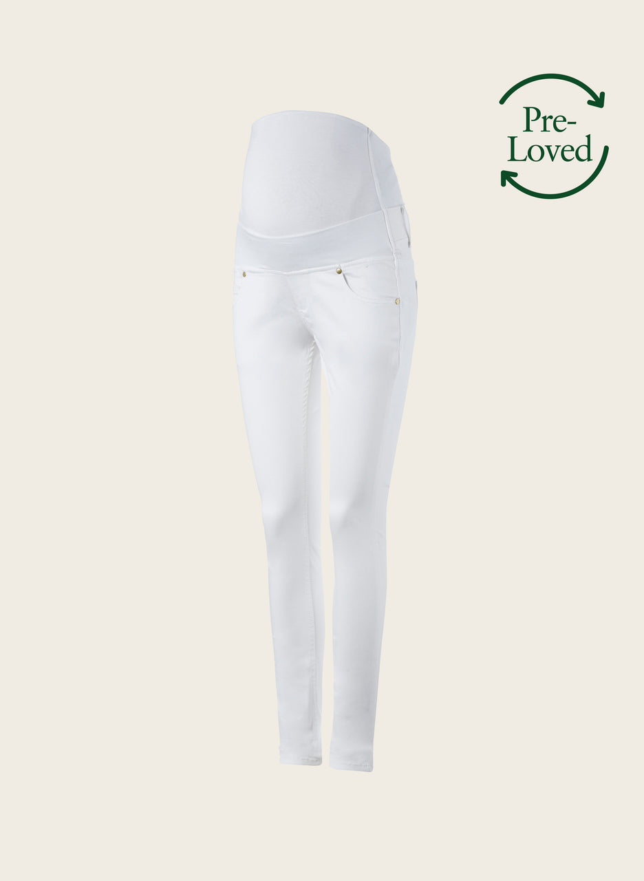 Pre-Loved Zadie Stretch Maternity Skinny Jeans by Isabella Oliver